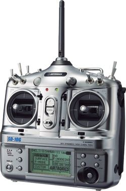 10-Channel 2.4GHz FHSS-3 Aircraft Radio