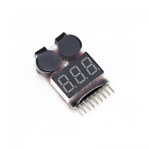 Battery tester with buzz alert for LiPo 1-8S 