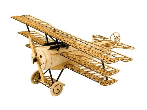 VX11 Fokker-DR1 Scale 1:18 Wood Kit.Static Models