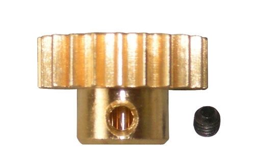 DHH Motor Gear - 21T & Lock Nut (M3 x 3) Bronze