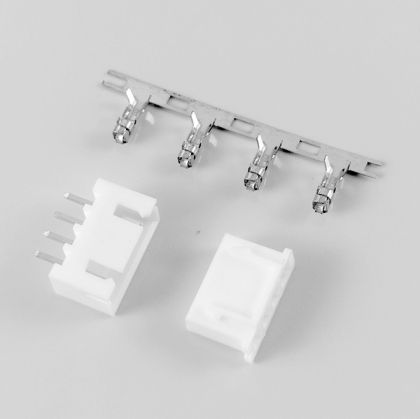 XH Balancer connectors for 3s packs (XH2.5-4P) - pair - MSP
