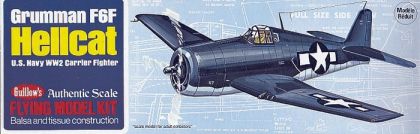 Гуменомоторен самолет Grumman F6F hellcat/419мм/