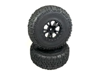 1:10 Universal Offroad Wheel Set black (2)