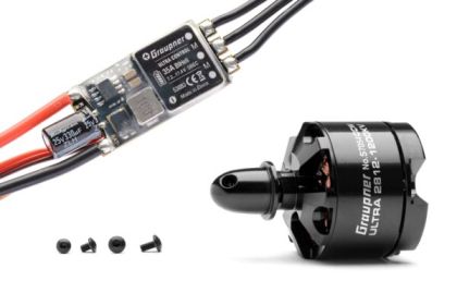 Graupner ULTRA 2812-1200kv CCW + Graupner Ultra Control 35A