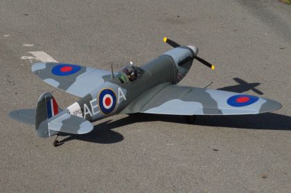 Aircraft Spitfire 1.54m .55 EP-GP