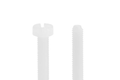 Slotted Cheese Head Bolt Nylon M5x40mm, 10 pcs