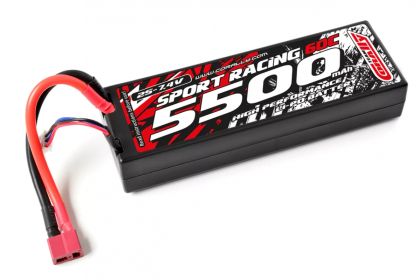 Батерия Corally Power Racing 5500mAh 7.4V 2S 60C LiPo (T-Plug)