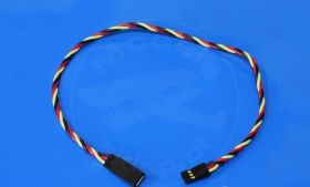 Servo wire extension 90 cm JR - 0,33mm2 22AWG - twisted - MSP