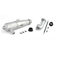 Combo Nova Engine Exhaust Pipe Efra 2181 and Manifold 32mm 90°/30°