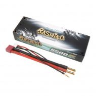 Gens ace 5500mAh 2S 7.4V 60C HardCase RC 10# car Lipo battery pack with T-plug