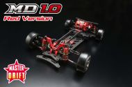 RC car Yokomo Master Drift MD 1.0 Limited Red Version Assemble Kit