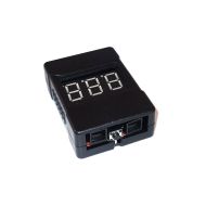 Redox LiPo voltage checker (LiPo 1-8s) in case