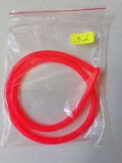 Silicon Nitro Line -5mm x 2 mm.x 1000mm.-RED
