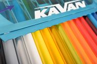 KAVAN covering film - transparent blue