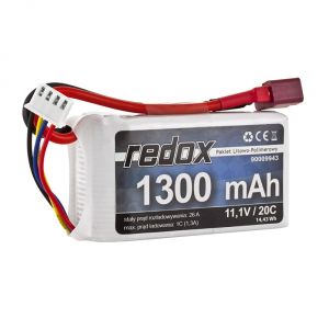 Redox 1300 mAh 11,1V 20C - LiPo pack