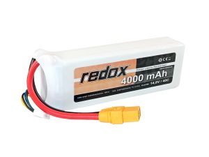 Redox 4000 mAh 14,8V 40C XT-90 - LiPo pack