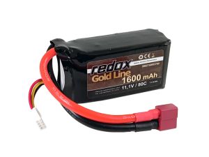 Redox Gold Line 1600 mAh 11,1V 80C - LiPo pack
