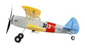 Авиомодел AMXFlight N2S-2 Stearman 360mm 6G/3D 6-канален RTF