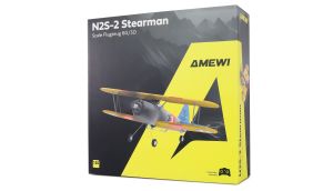 Авиомодел AMXFlight N2S-2 Stearman 360mm 6G/3D 6-канален RTF