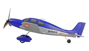 Cirrus SR22 brushless 520mm 4CH3D/6G RTF blue