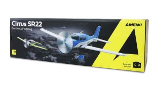 Cirrus SR22 brushless 520mm 4CH3D/6G RTF blue