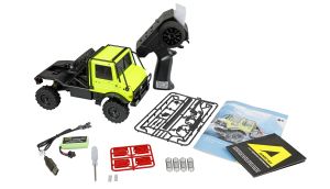 Mercedes-Benz Unimog U4000 Scale Crawler 4WD 1/18 RTR green