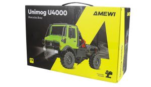 Mercedes-Benz Unimog U4000 Scale Crawler 4WD 1/18 RTR green