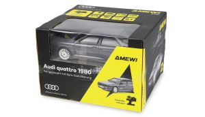 Audi quattro 1980 Onroad/Drift с жироскоп 4WD 1/28 RTR Графитно сиво