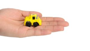 Mini Telecar in a ball as a key ring